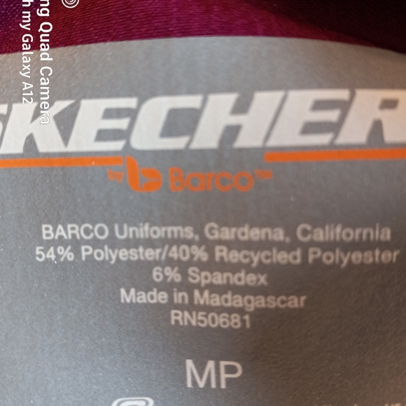 Skechers Burgandy Uniform Pants - Picture 7 of 8